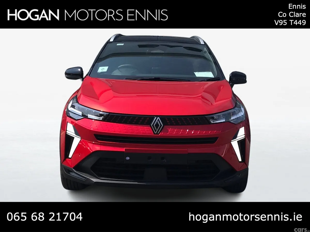 Renault Captur SUV, Petrol Hybrid, 2026, Red