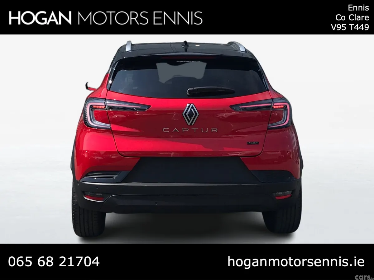 Renault Captur SUV, Petrol Hybrid, 2026, Red