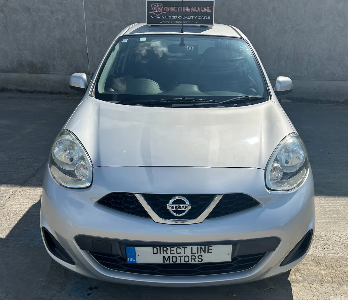 Nissan March Hatchback, Petrol, 2017, Silver