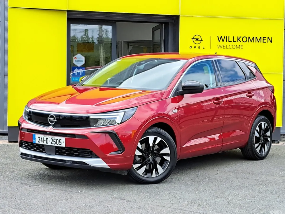 Opel Grandland SUV, Petrol Plug-in Hybrid, 2024, Red