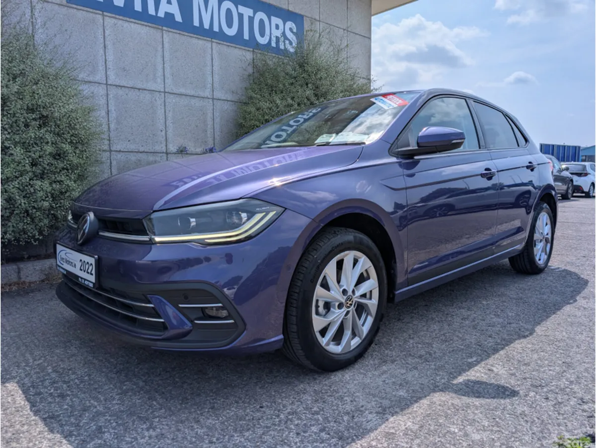 Volkswagen Polo Hatchback, Petrol, 2022, Purple