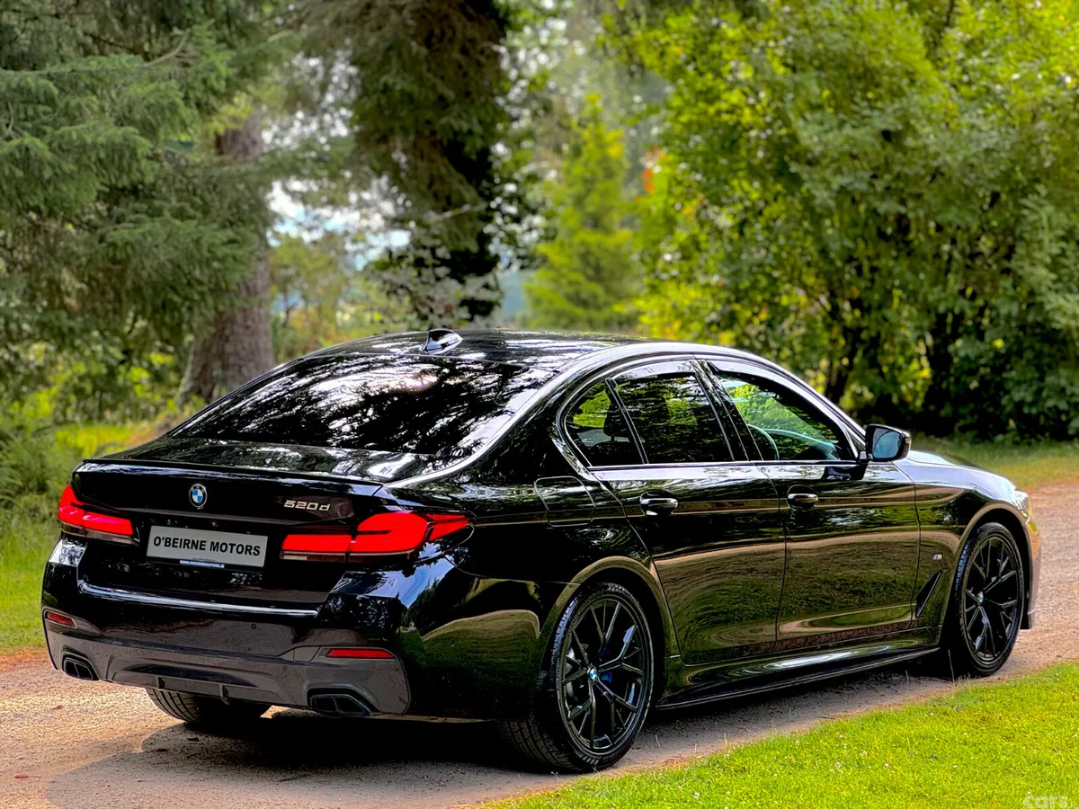 BMW 5-Series Saloon, Diesel, 2021, Black