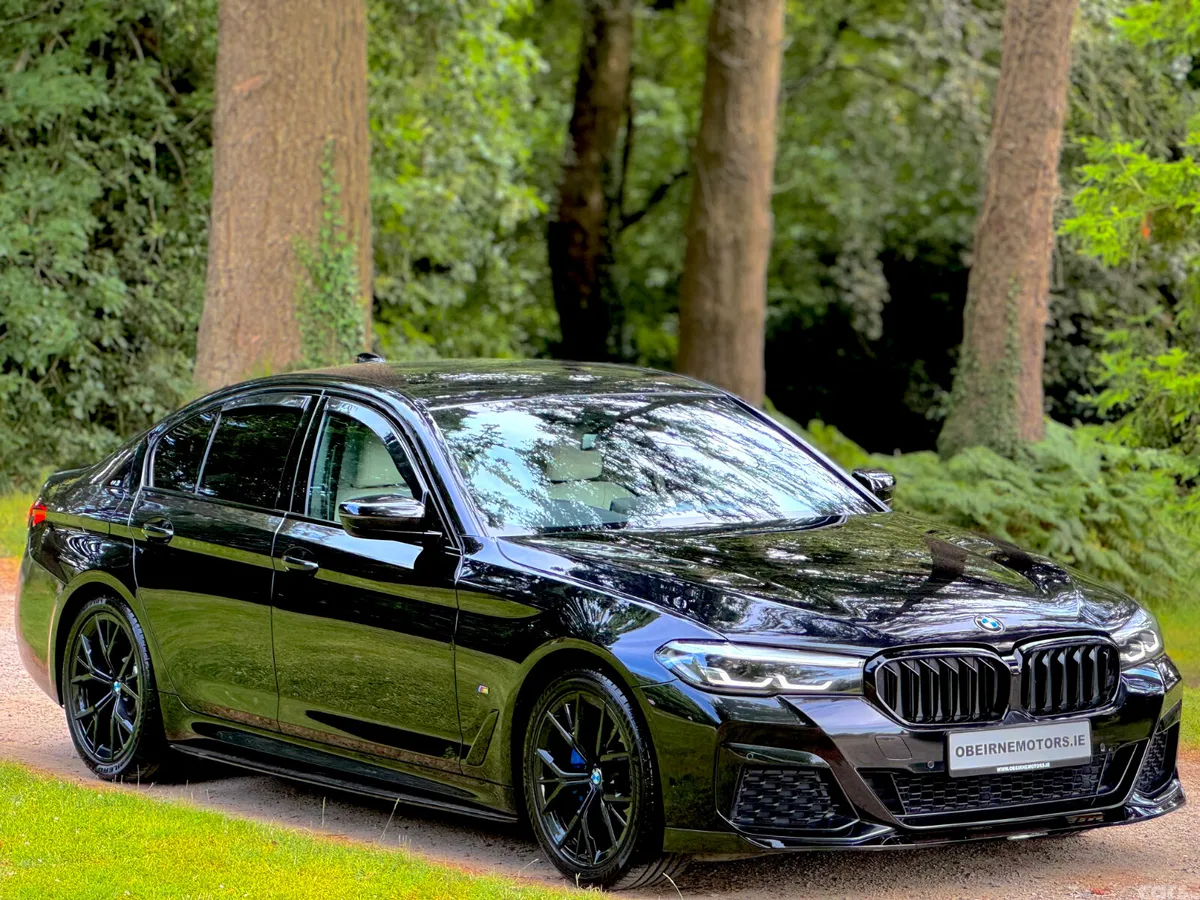 BMW 5-Series Saloon, Diesel, 2021, Black
