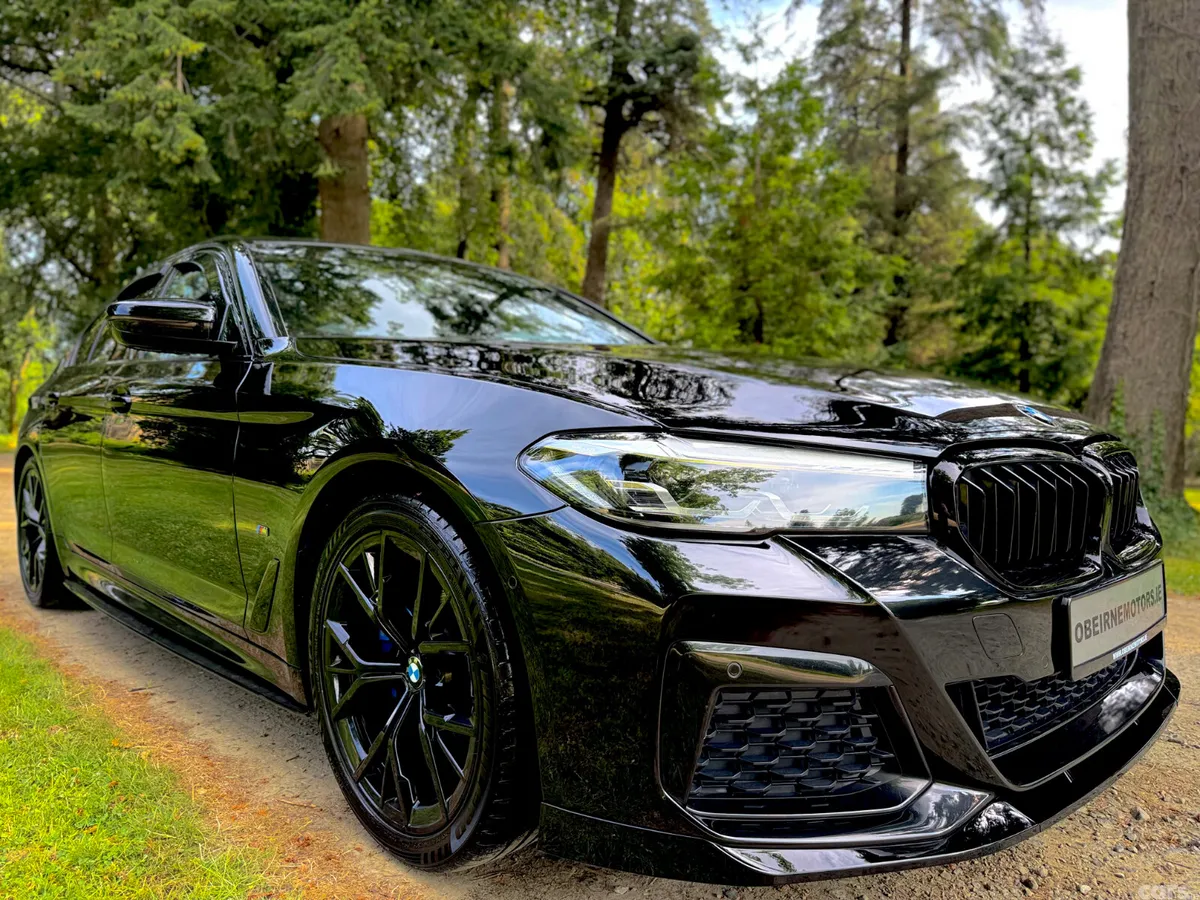 BMW 5-Series Saloon, Diesel, 2021, Black
