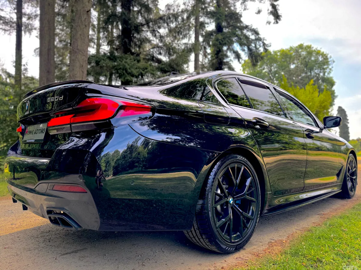 BMW 5-Series Saloon, Diesel, 2021, Black