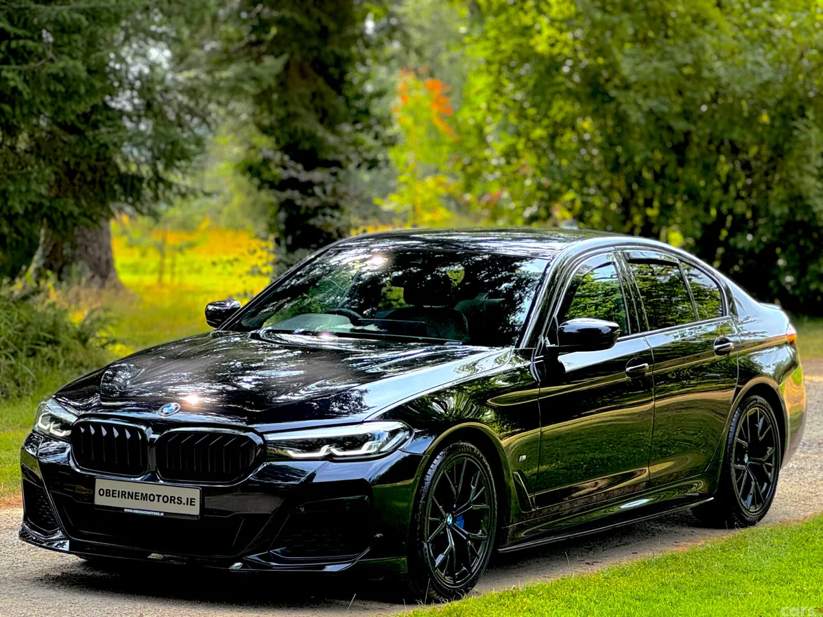 BMW 5-Series Saloon, Diesel, 2021, Black