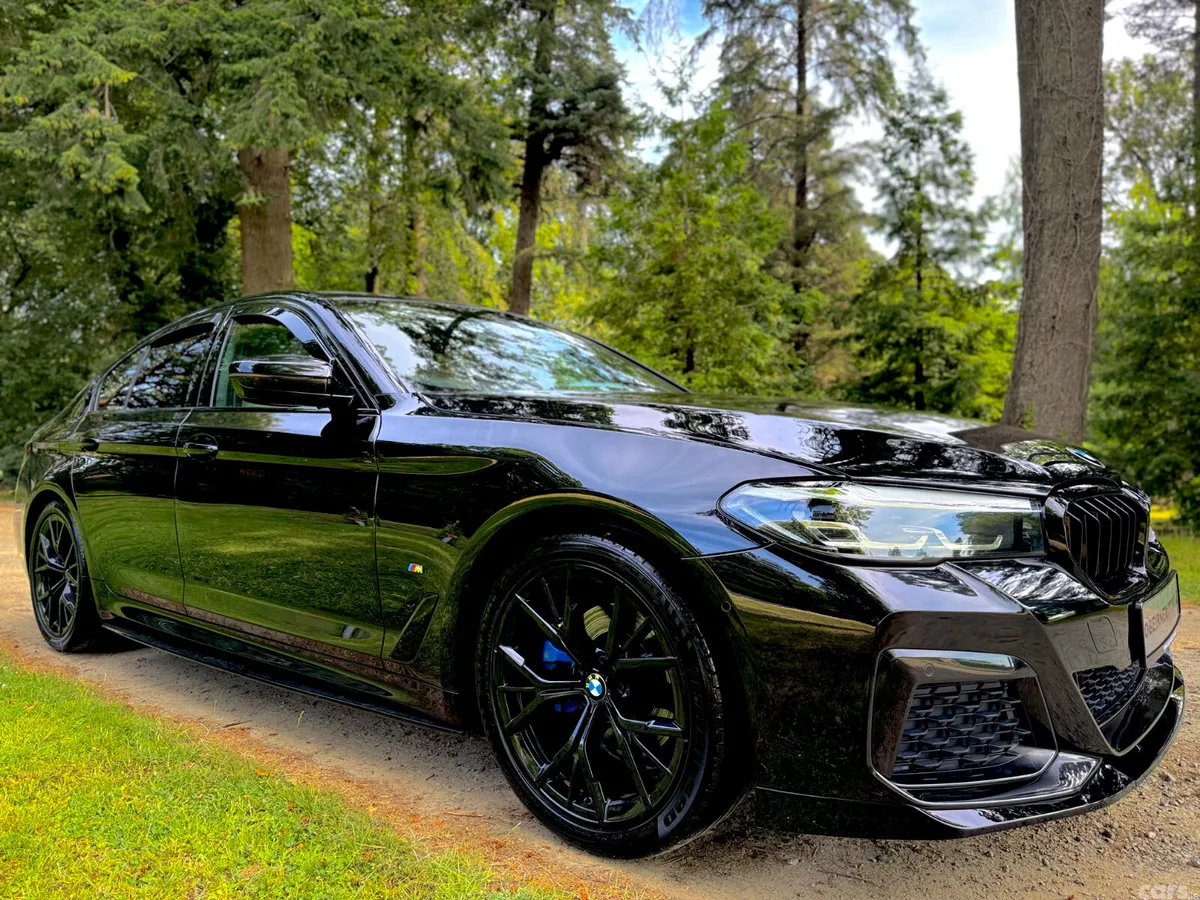BMW 5-Series Saloon, Diesel, 2021, Black