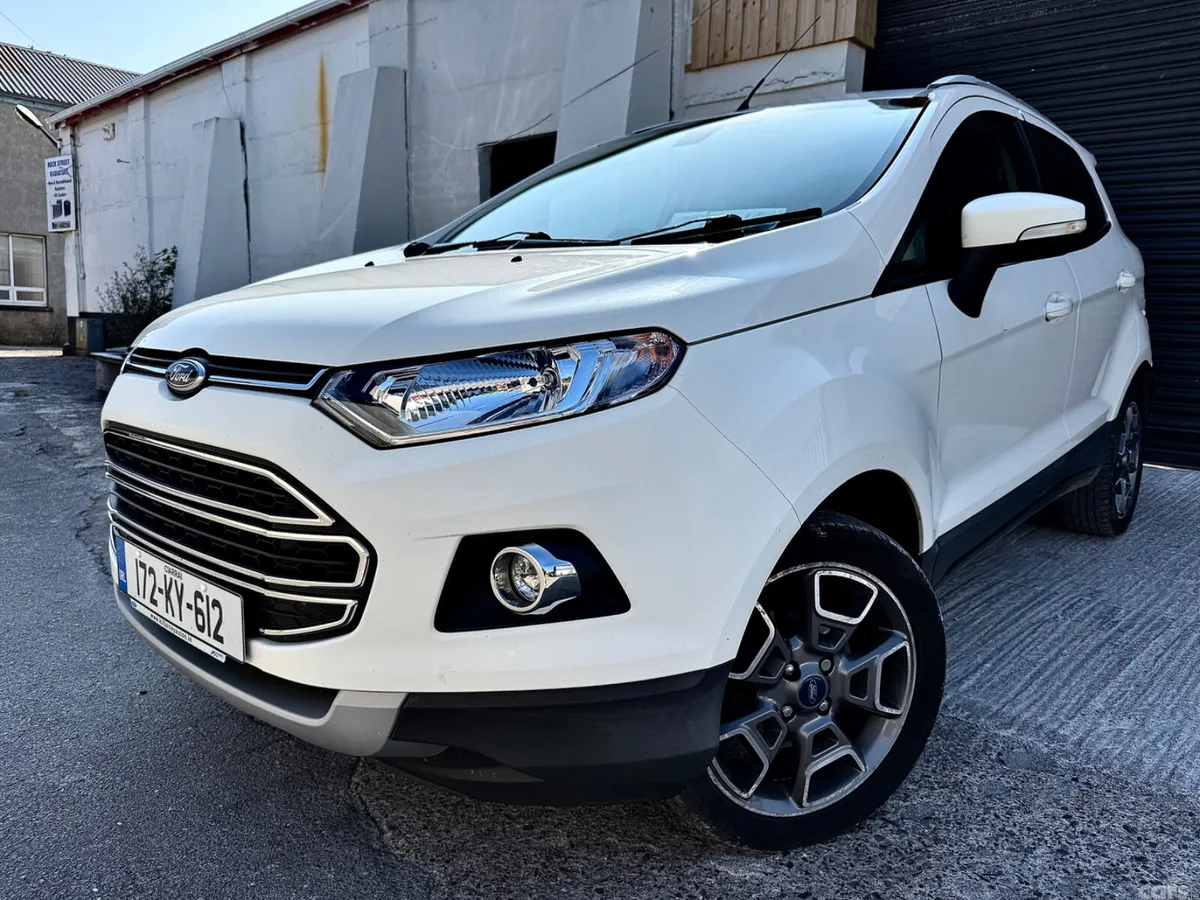 Ford EcoSport SUV, Diesel, 2017, White