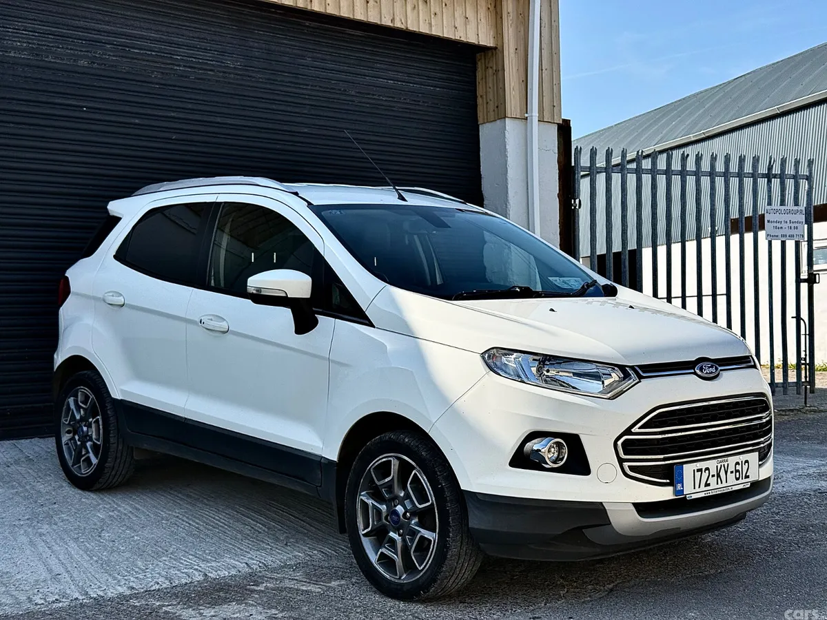 Ford EcoSport SUV, Diesel, 2017, White