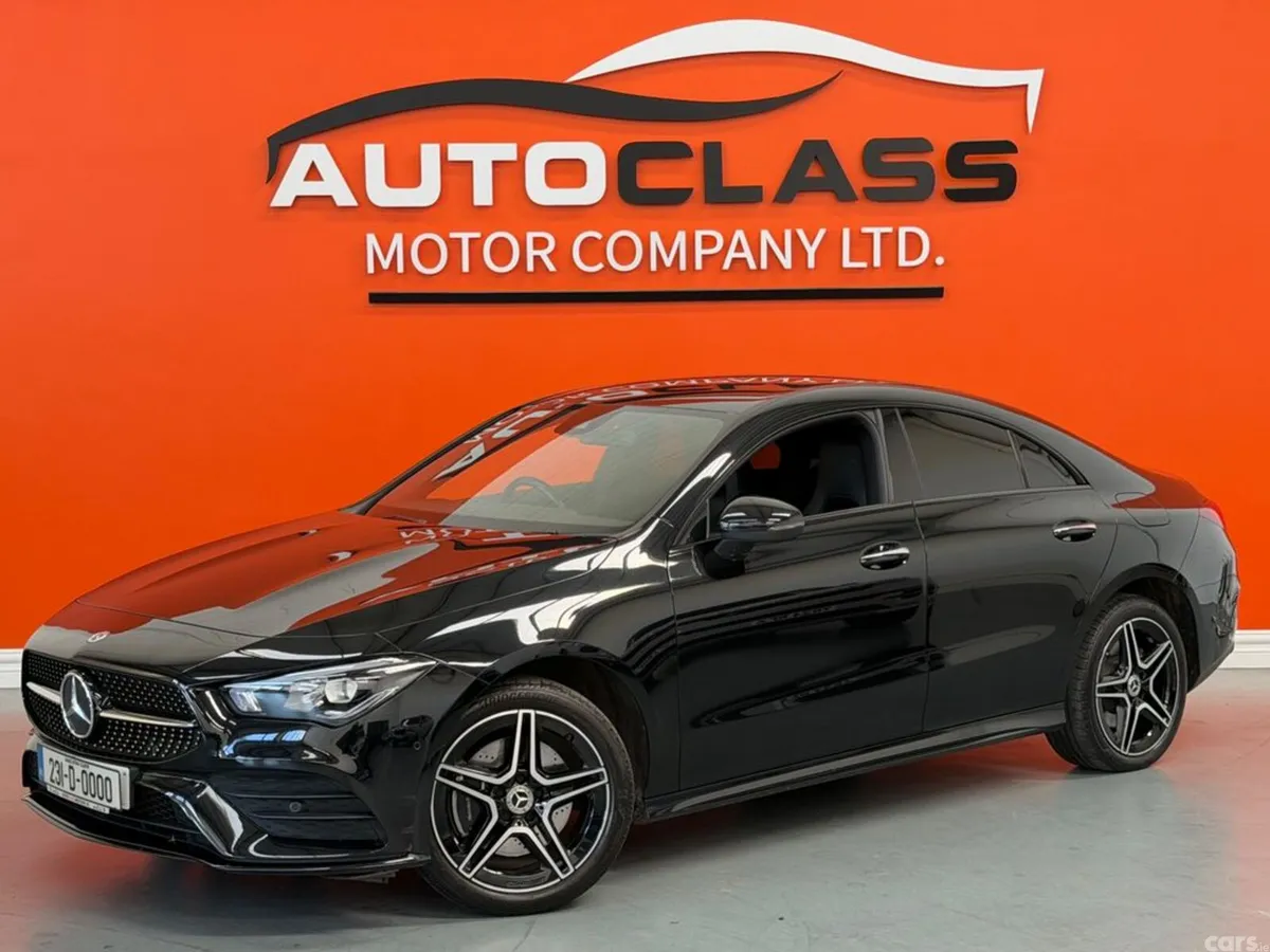 Mercedes-Benz CLA Coupe, Petrol Hybrid, 2023, Black