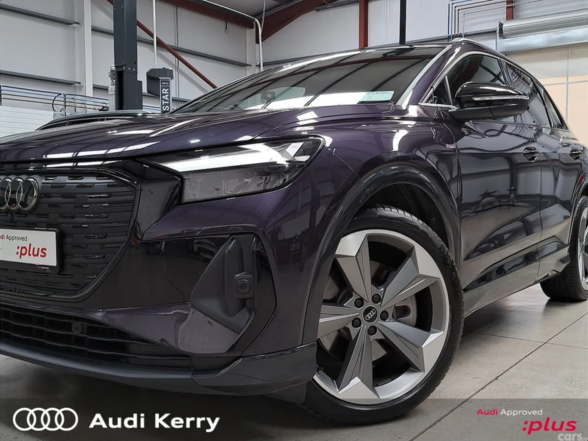 Audi Q4 e-tron Estate, Electric, 2026, Purple