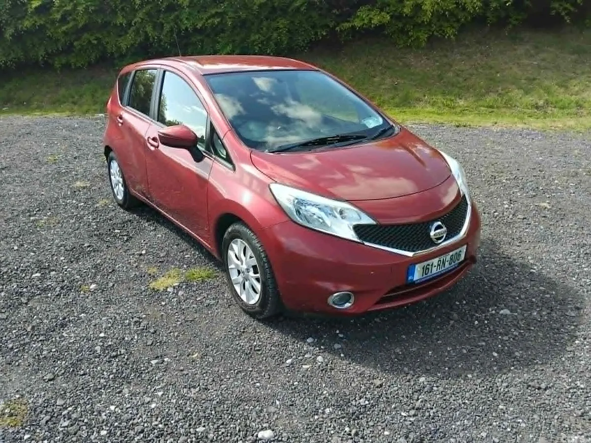 Nissan Note MPV, Diesel, 2016, Red