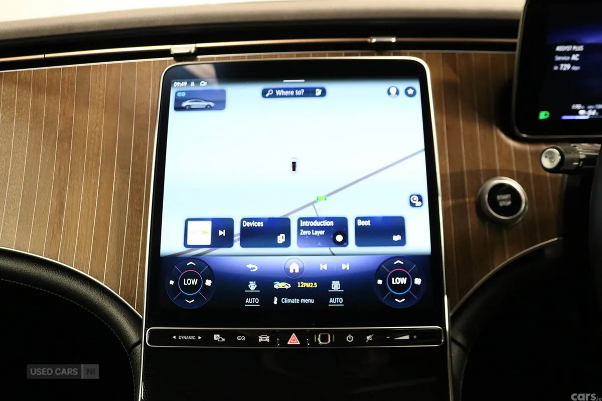 Mercedes-Benz EQE Saloon, Electric, 2022, Grey