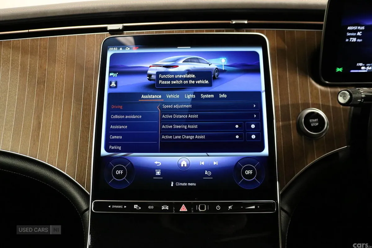 Mercedes-Benz EQE Saloon, Electric, 2022, Grey