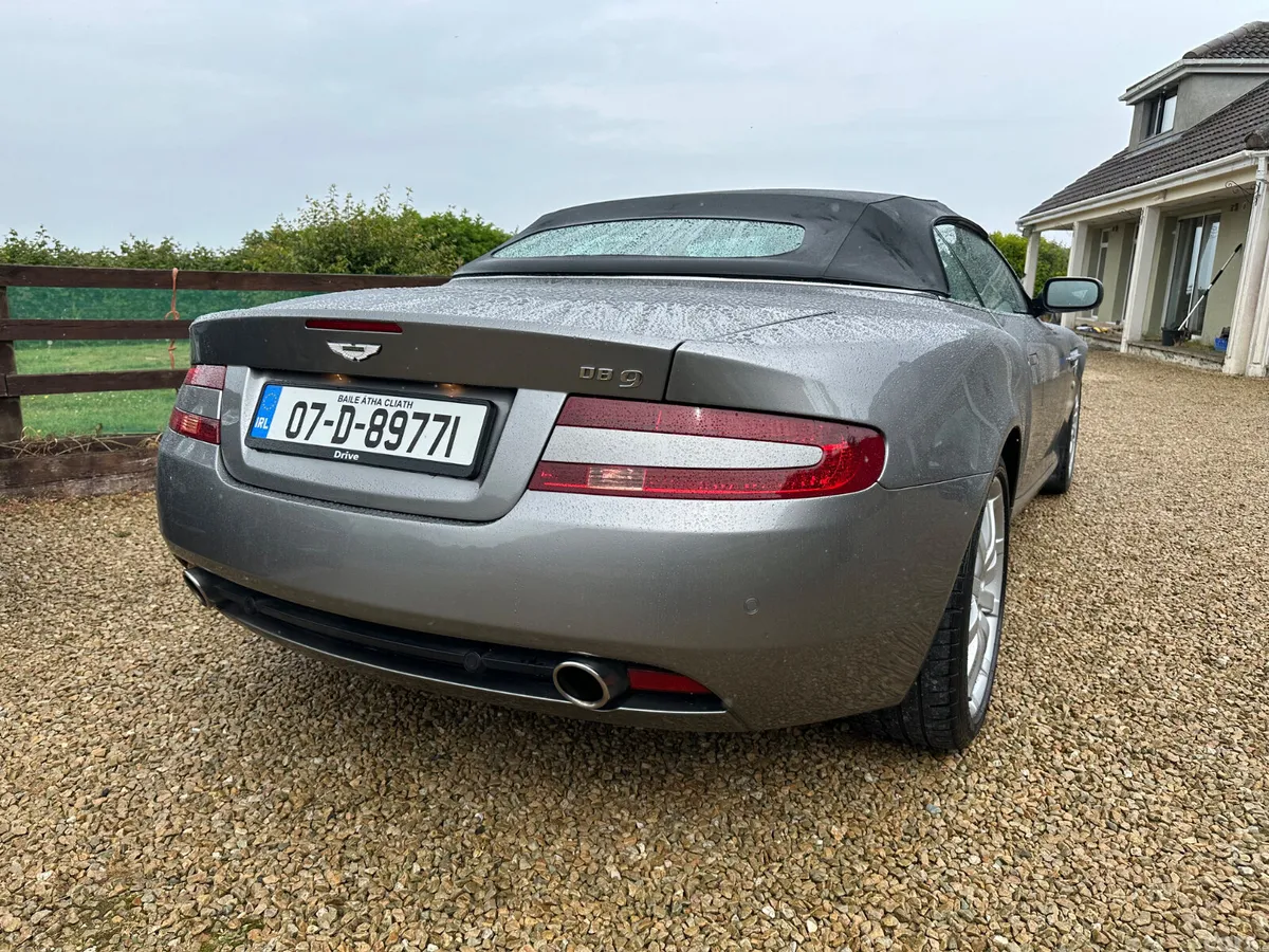 Aston Martin DB9 Convertible, Petrol, 2007, Silver