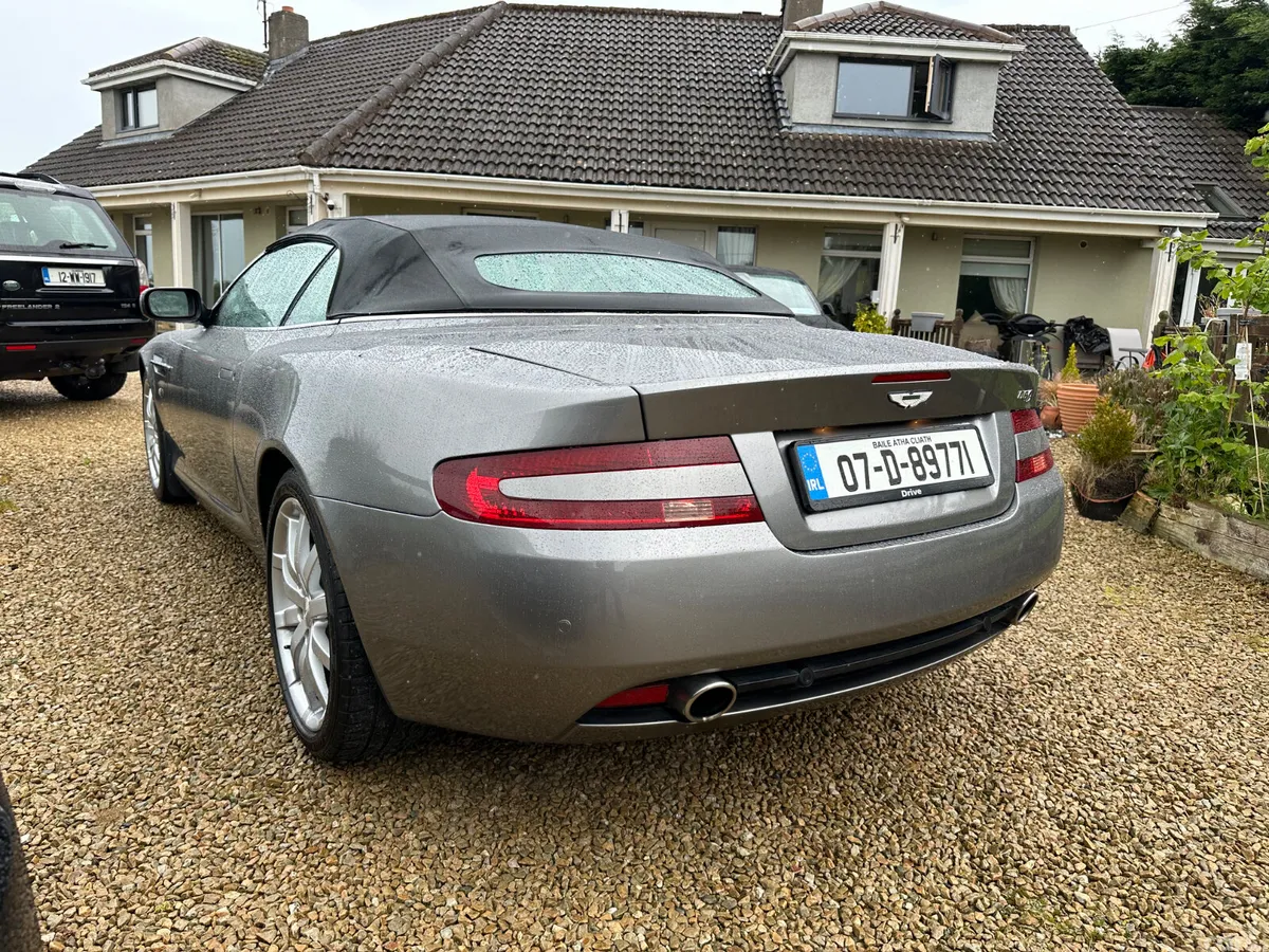 Aston Martin DB9 Convertible, Petrol, 2007, Silver