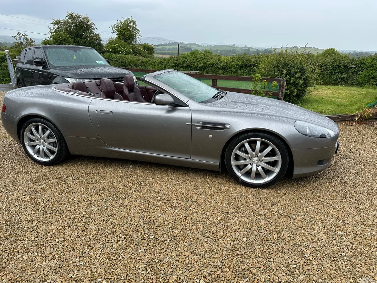 Aston Martin DB9 Convertible, Petrol, 2007, Silver