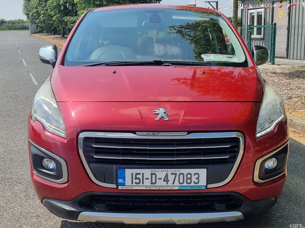 Peugeot 3008 SUV, Diesel, 2015, Red