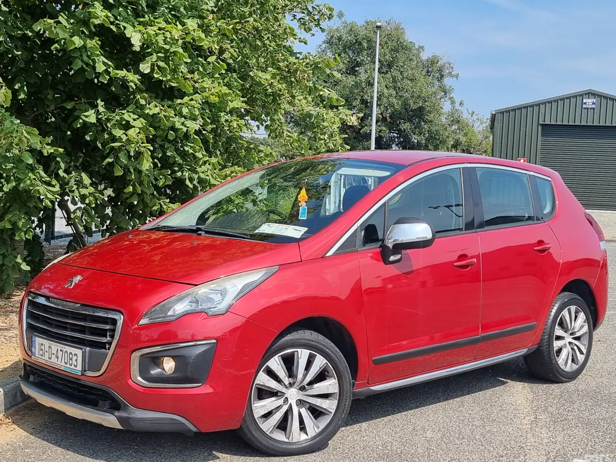 Peugeot 3008 SUV, Diesel, 2015, Red