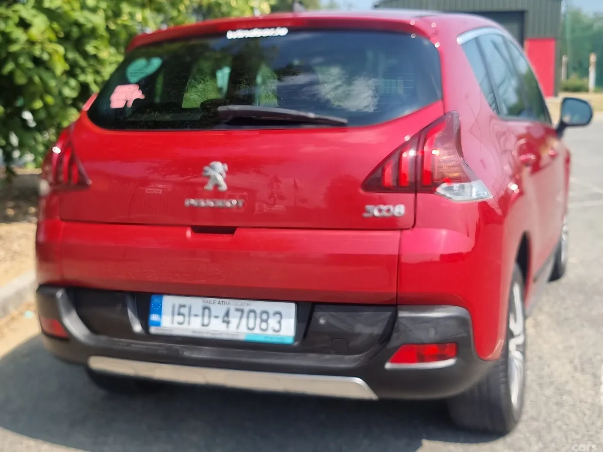 Peugeot 3008 SUV, Diesel, 2015, Red