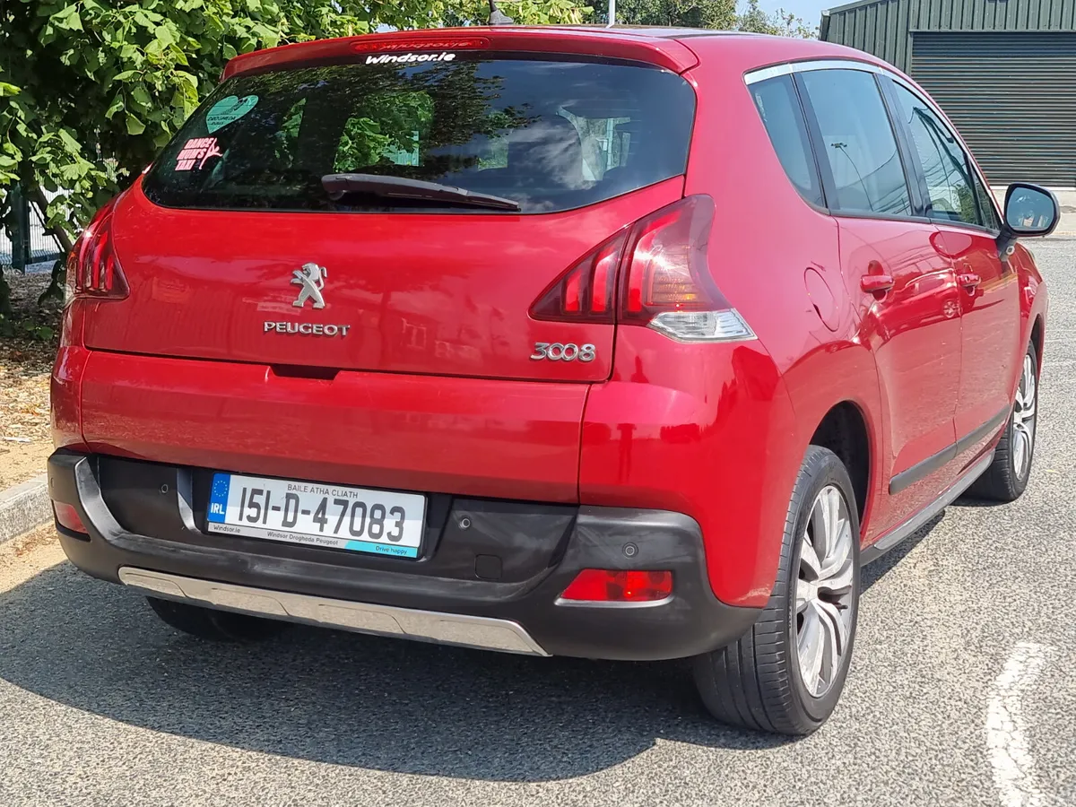 Peugeot 3008 SUV, Diesel, 2015, Red