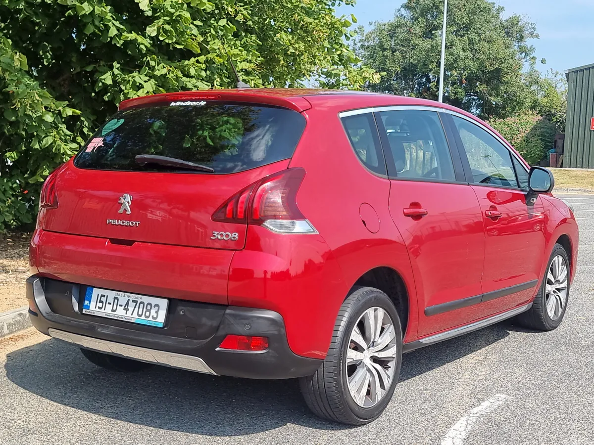 Peugeot 3008 SUV, Diesel, 2015, Red