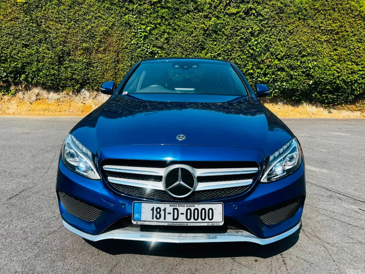 Mercedes-Benz C-Class Saloon, Diesel, 2018, Blue