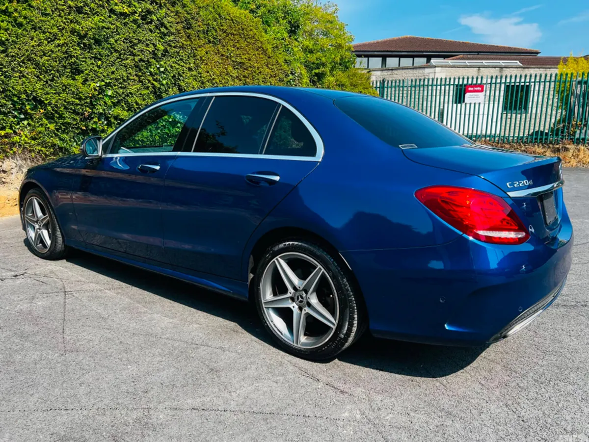 Mercedes-Benz C-Class Saloon, Diesel, 2018, Blue