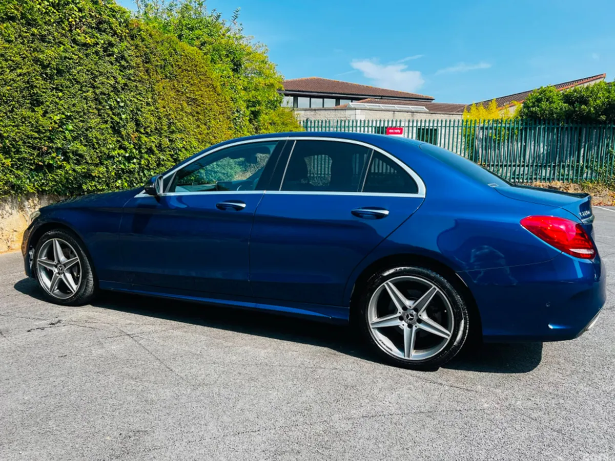 Mercedes-Benz C-Class Saloon, Diesel, 2018, Blue