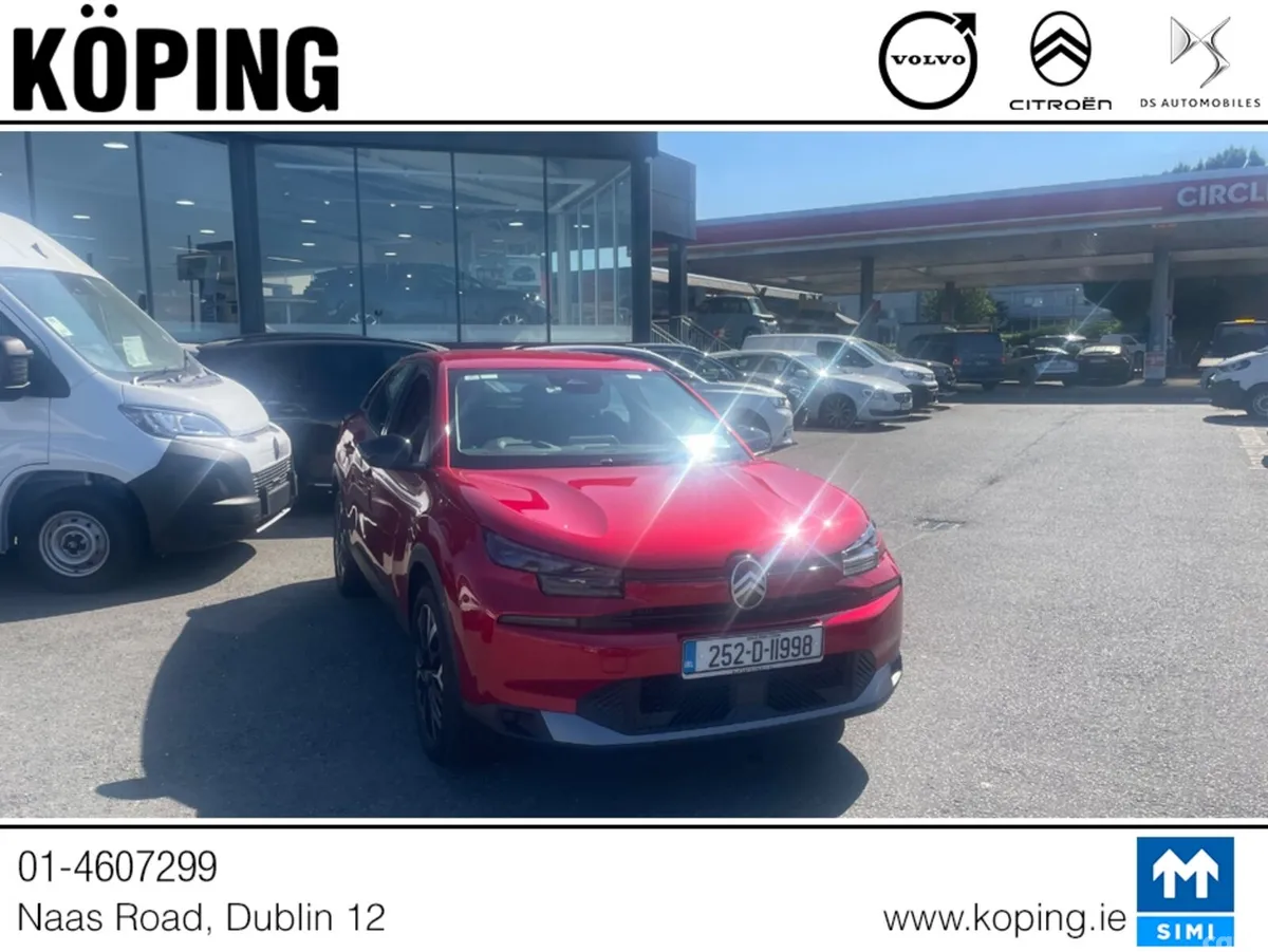Citroen C4 Hatchback, Petrol, 2025, Red