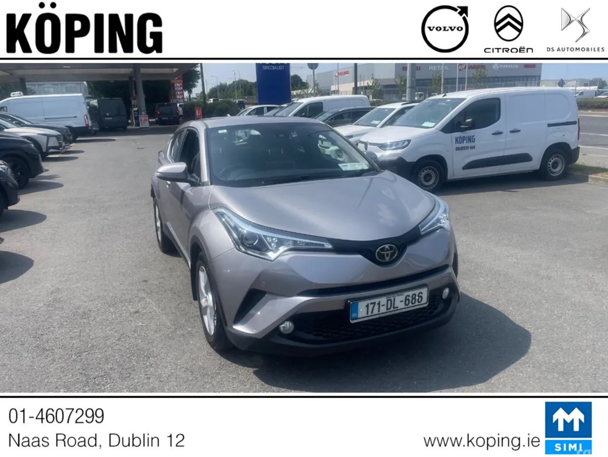 Toyota C-HR Hatchback, Petrol, 2017, Grey