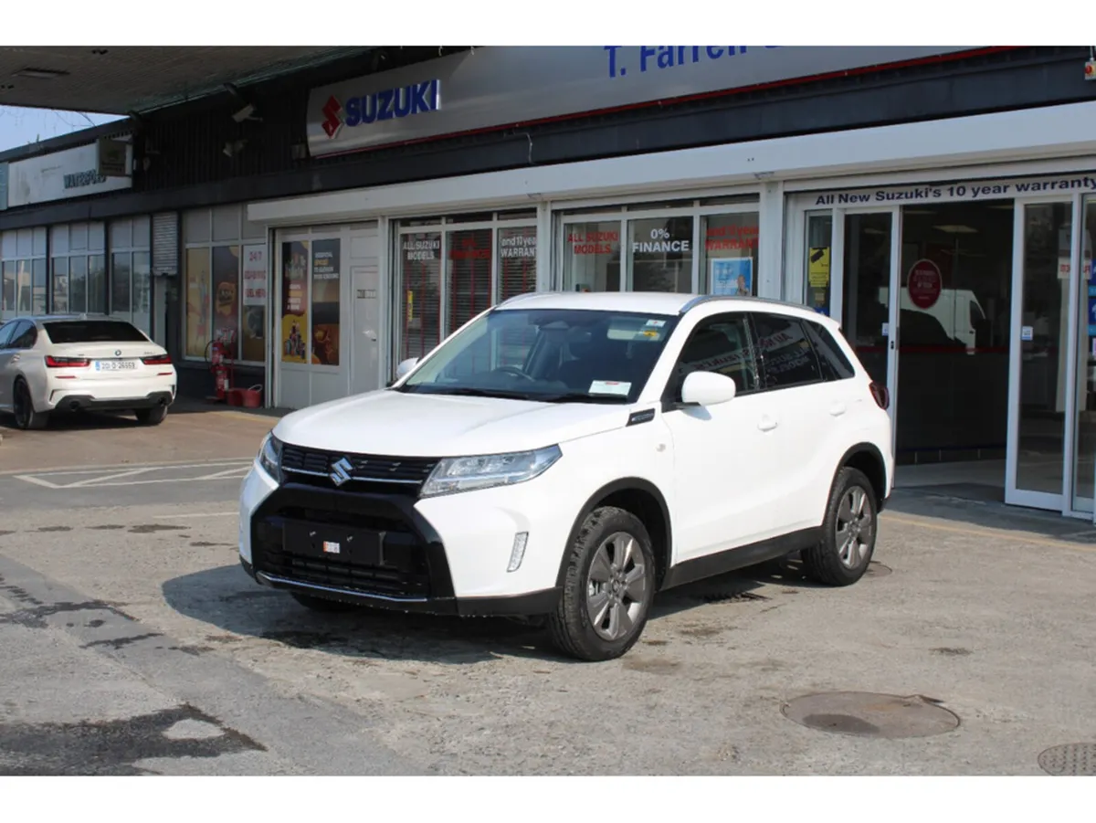 Suzuki Vitara SUV, Petrol Hybrid, 2027, White