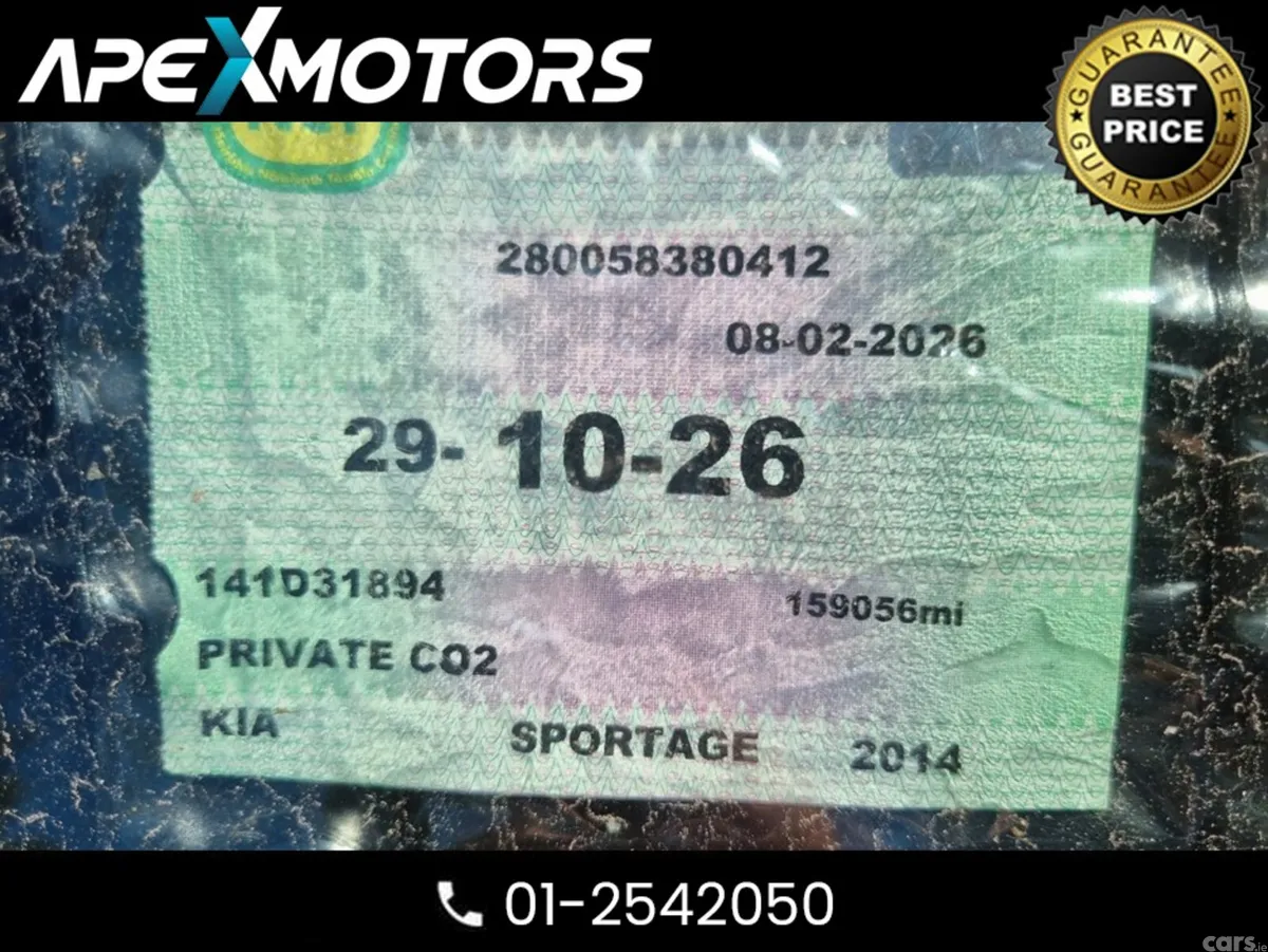 Kia Sportage SUV, Diesel, 2014, White