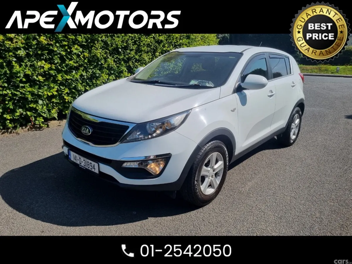 Kia Sportage SUV, Diesel, 2014, White