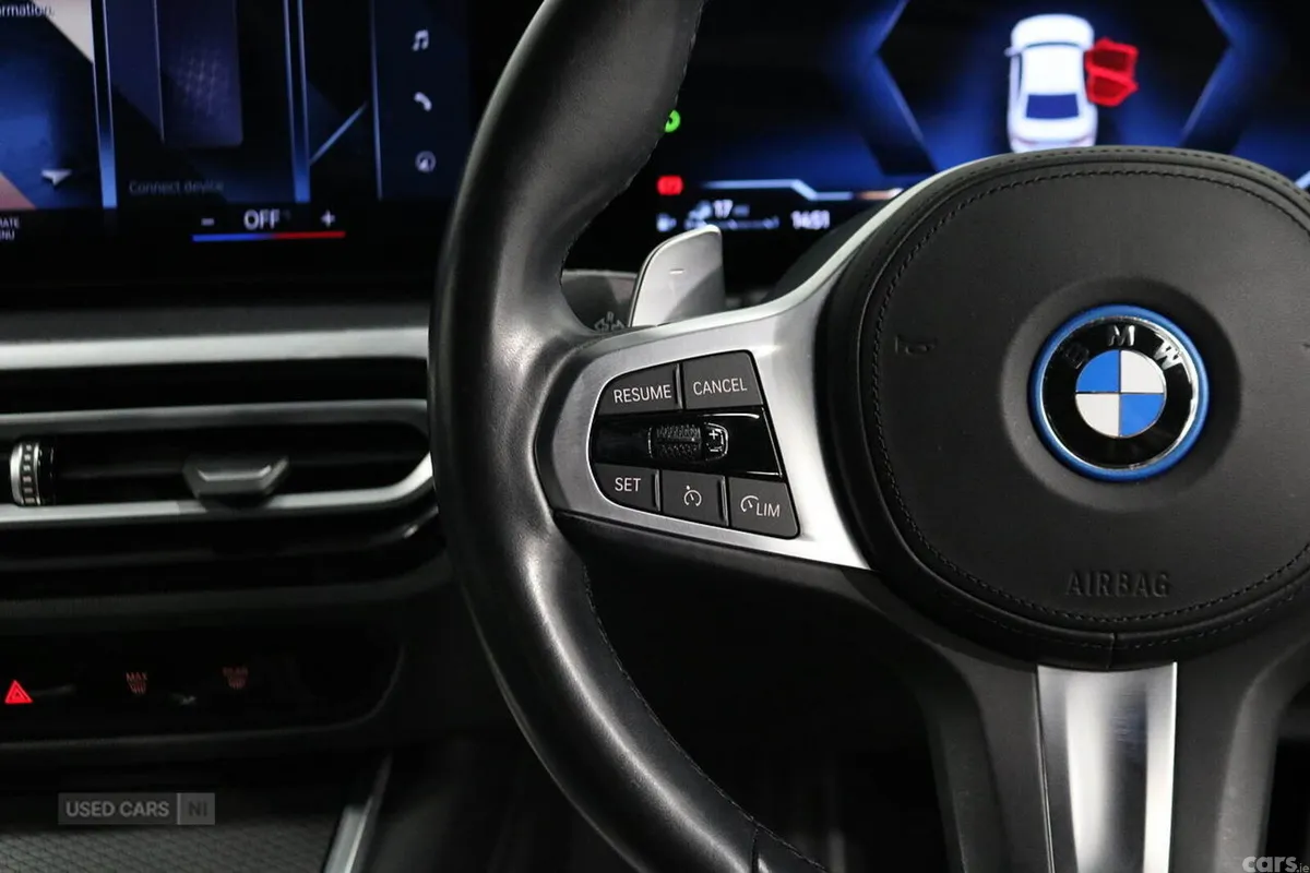 BMW 3-Series Saloon, Petrol Hybrid, 2023, White