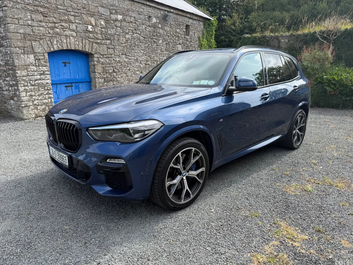 BMW X5 SUV, Petrol Plug-in Hybrid, 2021, Blue