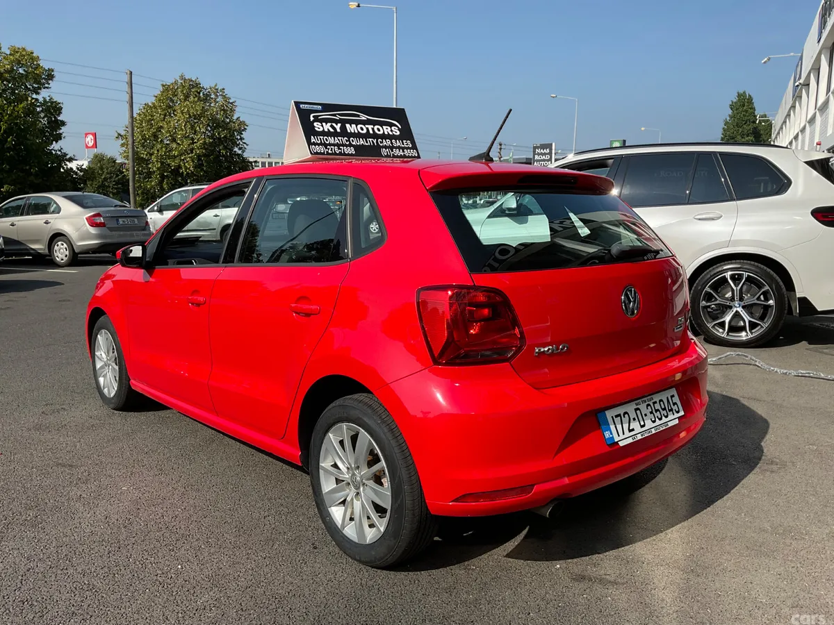 Volkswagen Polo Hatchback, Petrol, 2017, Red