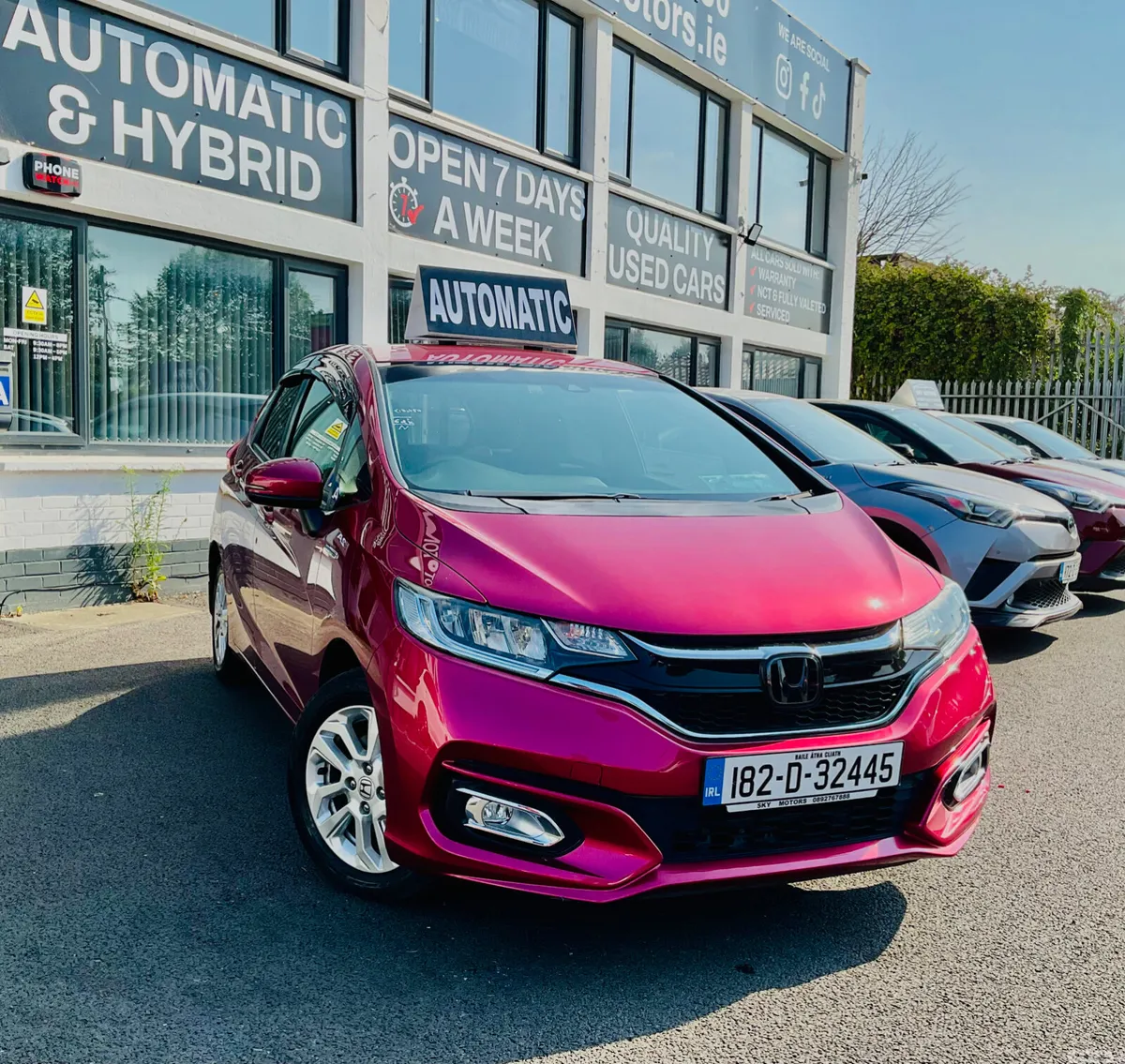 2018 Honda Fit  1.5 Hybrid Auto, >>38Kmiles Only<<, Dublin