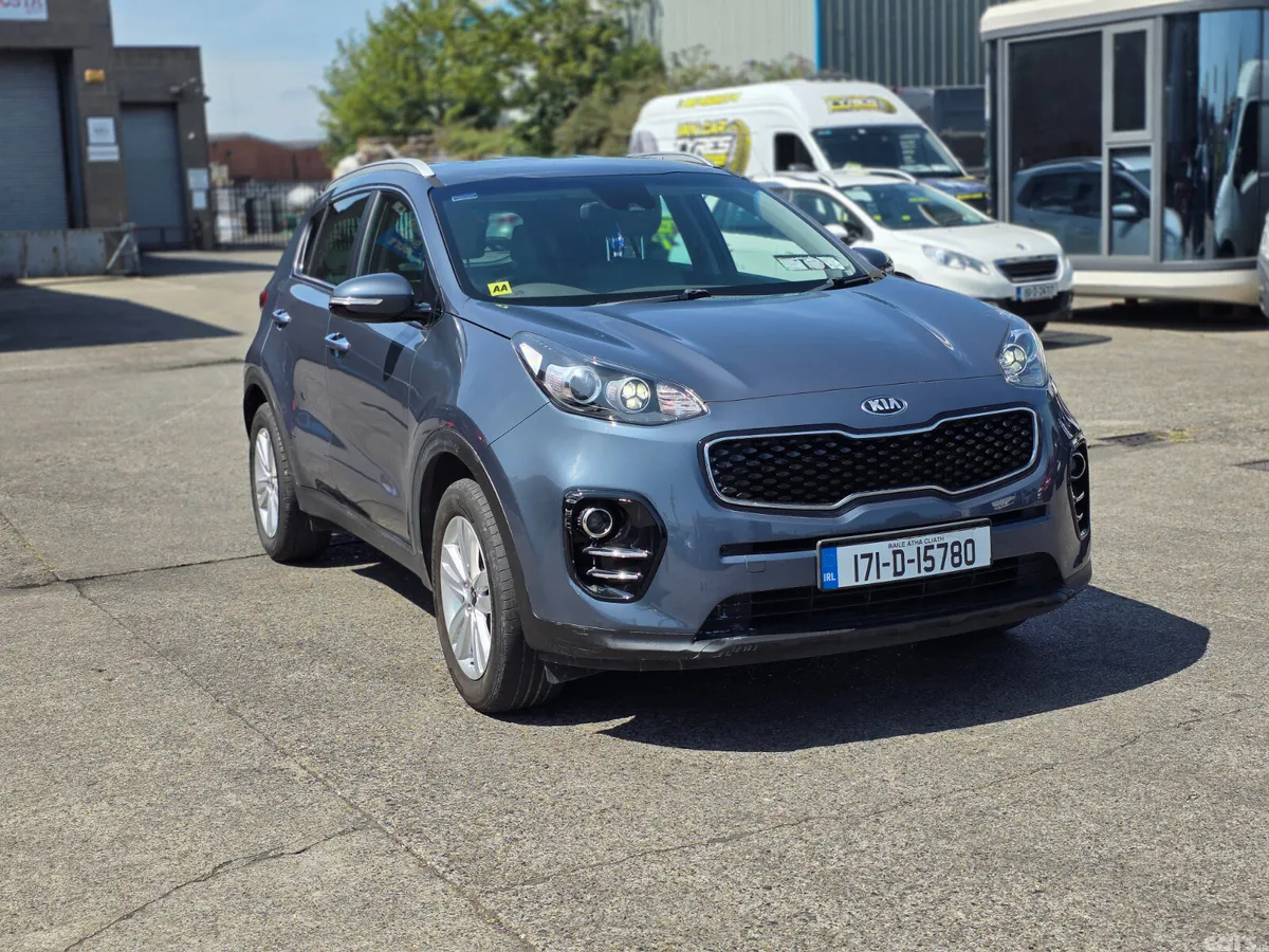 Kia Sportage SUV, Diesel, 2017, Blue
