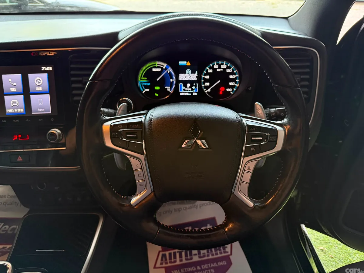 Mitsubishi Outlander SUV, Petrol Plug-in Hybrid, 2021, Black