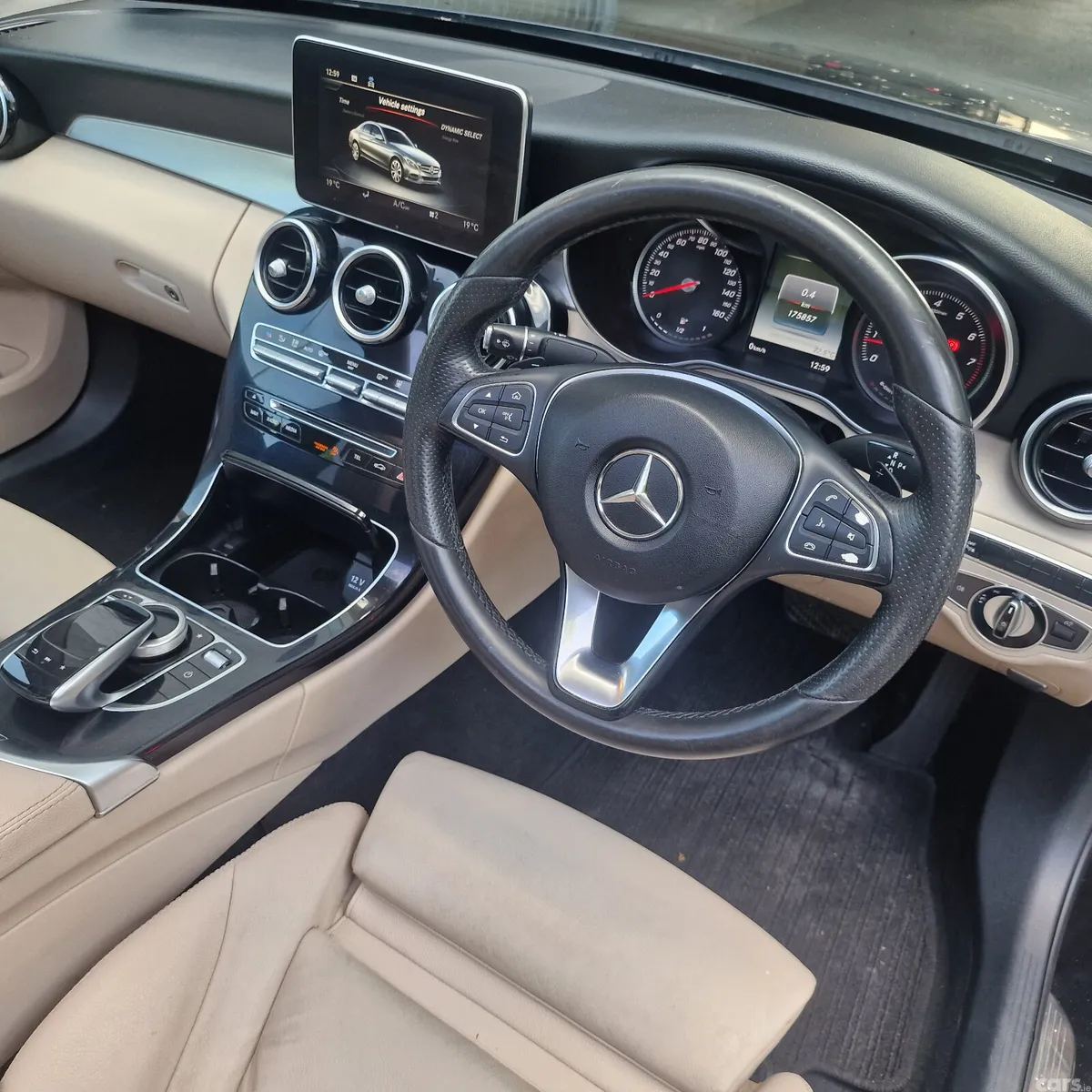 Mercedes-Benz C-Class Saloon, Petrol Plug-in Hybrid, 2016, Black