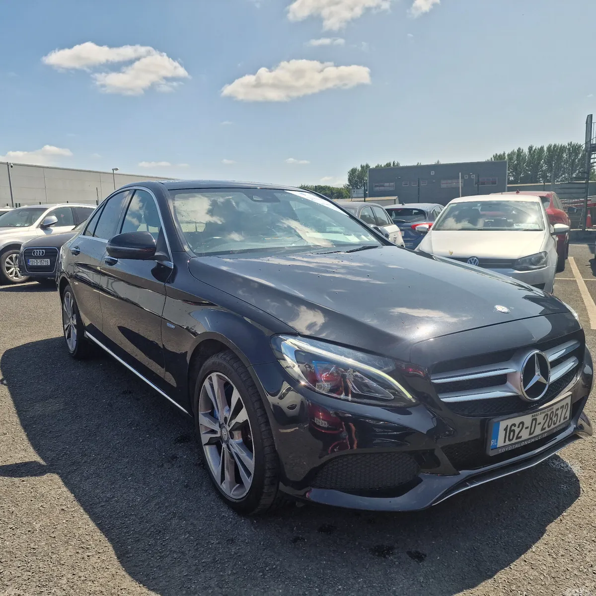 Mercedes-Benz C-Class Saloon, Petrol Plug-in Hybrid, 2016, Black