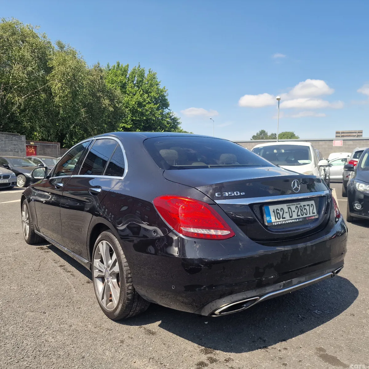 Mercedes-Benz C-Class Saloon, Petrol Plug-in Hybrid, 2016, Black