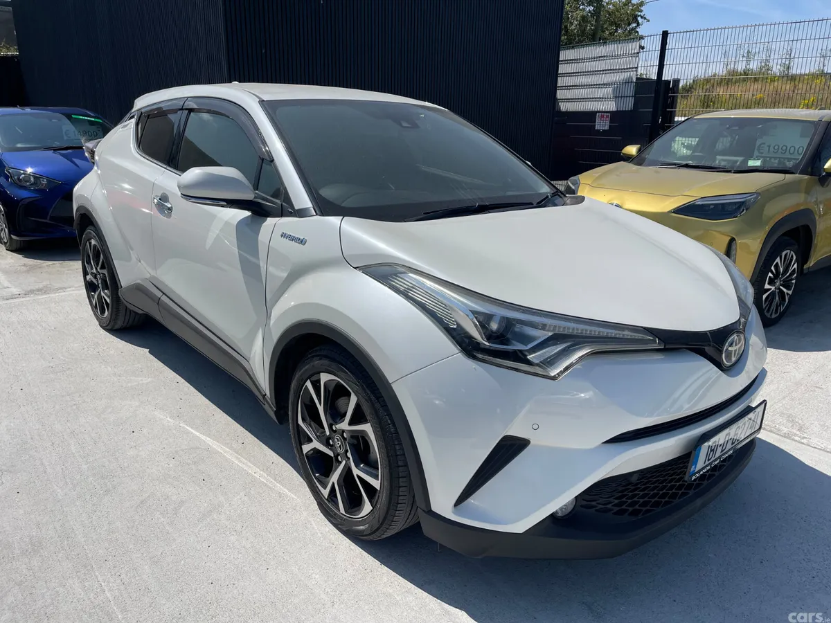 Toyota C-HR Hatchback, Petrol Hybrid, 2018, White