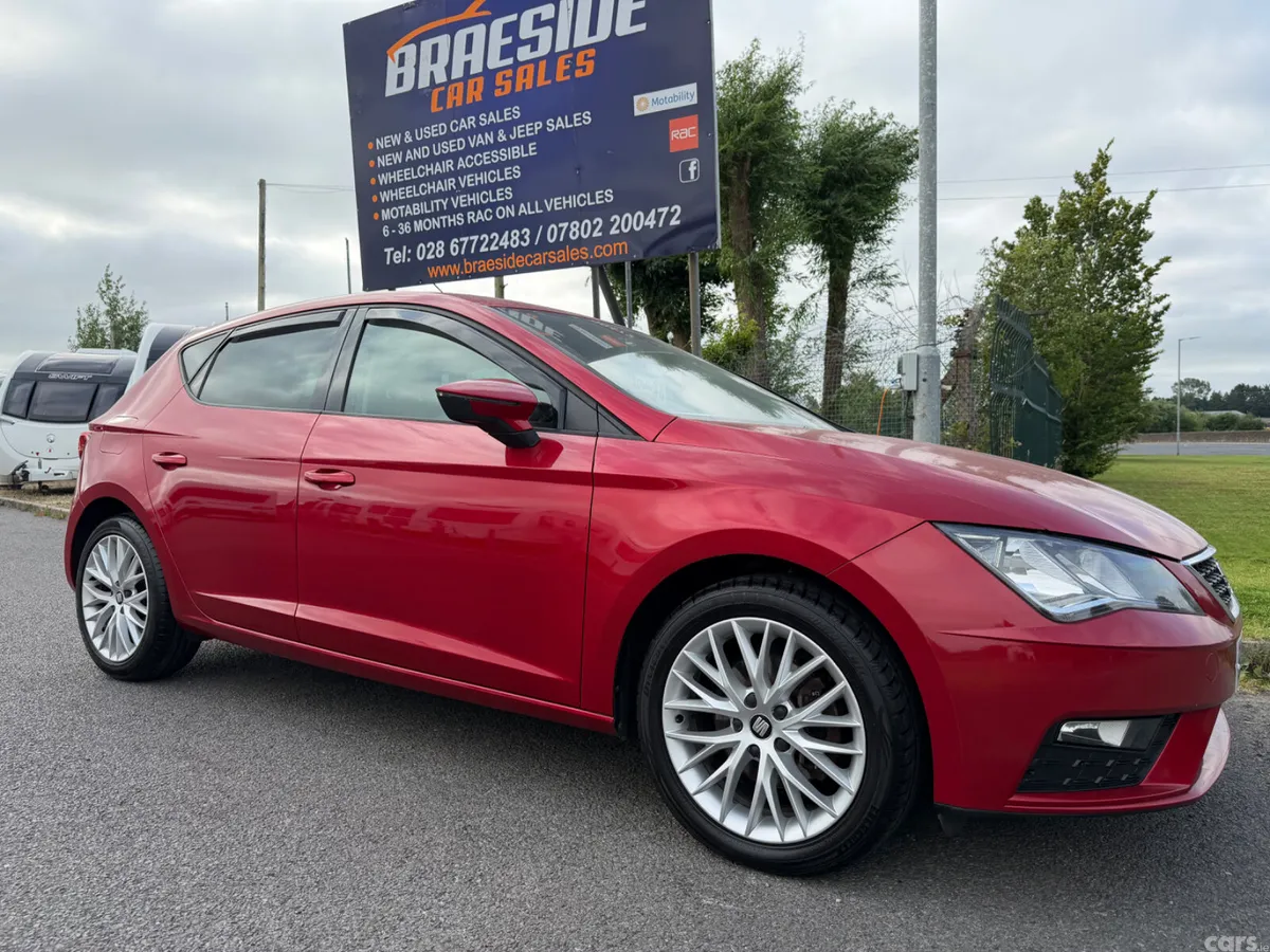 SEAT Leon Hatchback, Diesel, 2018, Red
