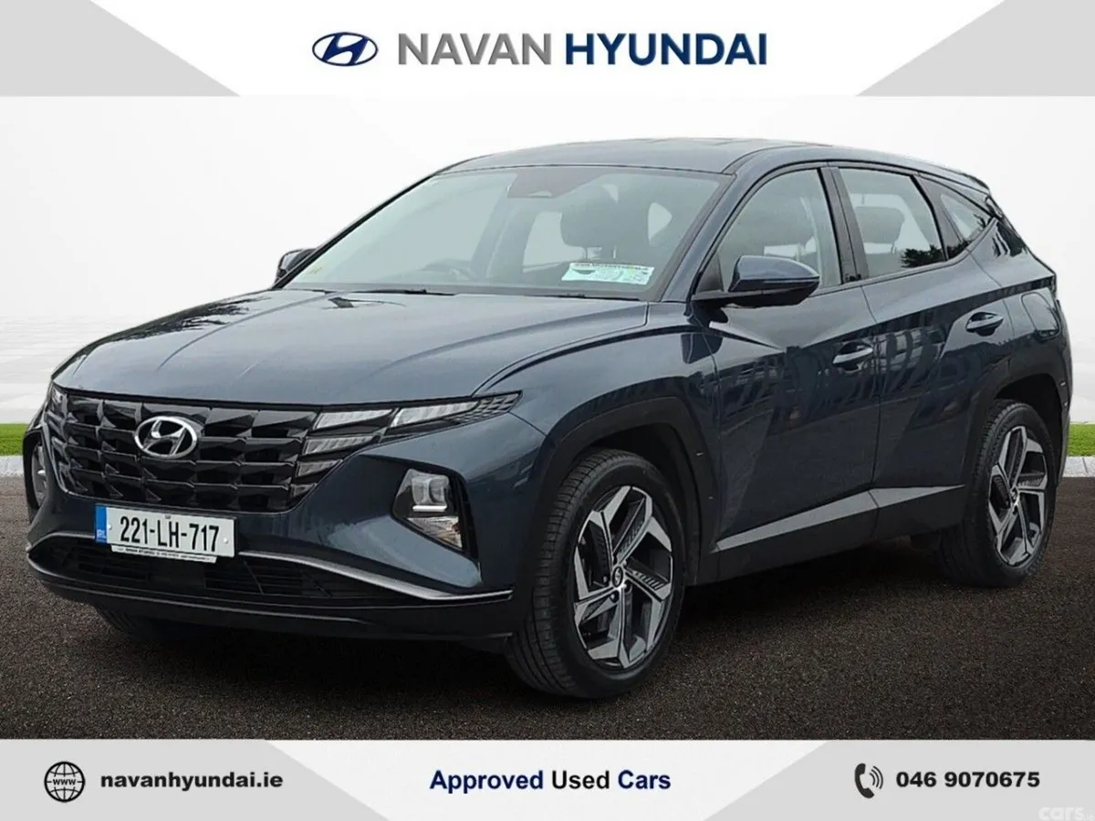 Hyundai Tucson SUV, Petrol Plug-in Hybrid, 2022, Blue