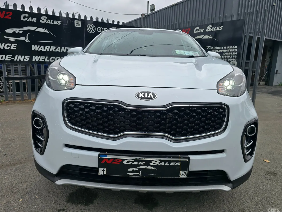 Kia Sportage SUV, Diesel, 2017, White