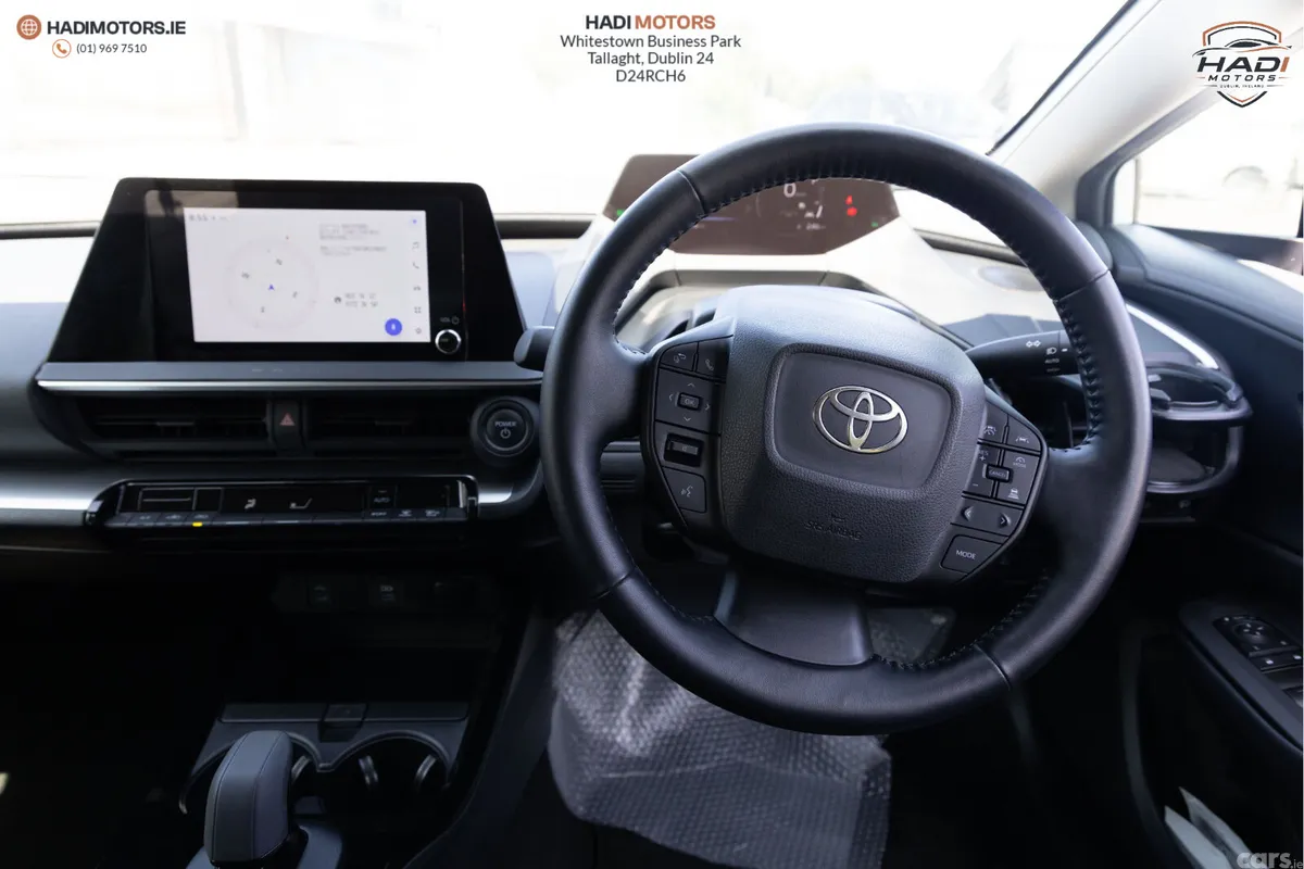 Toyota Prius Saloon, Petrol Hybrid, 2023, White