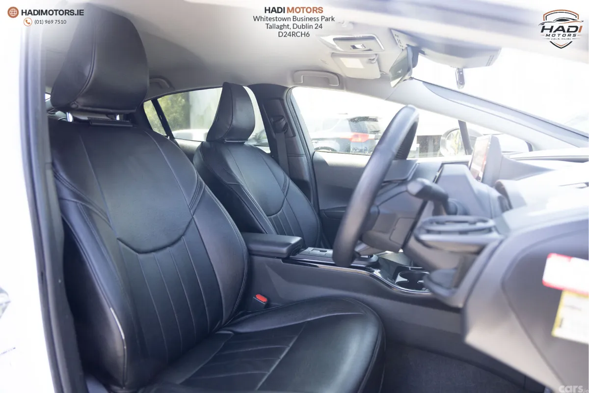 Toyota Prius Saloon, Petrol Hybrid, 2023, White