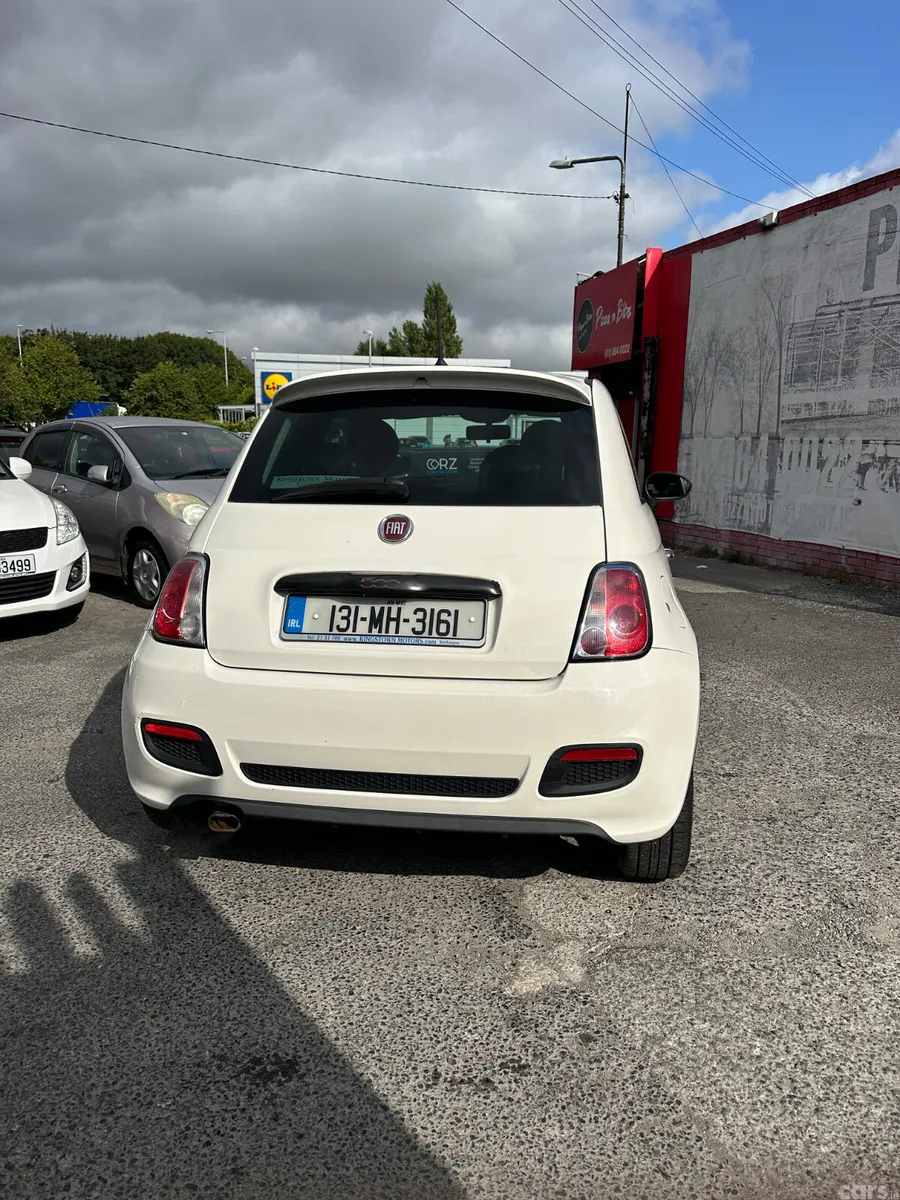 Fiat 500 Hatchback, Petrol, 2013, White